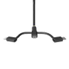 StarTech.com 1 m wytrzymały wielofunkcyjny kabel ładujący USB, USB na Lightning/Micro-USB/Type-C, certyfikat Apple MFi, osłona aramidowa, uniwersalny przewód ładujący 3 w 1 do iPhone/iPad/Android
