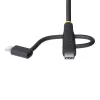 StarTech.com 1 m wytrzymały wielofunkcyjny kabel ładujący USB, USB na Lightning/Micro-USB/Type-C, certyfikat Apple MFi, osłona aramidowa, uniwersalny przewód ładujący 3 w 1 do iPhone/iPad/Android