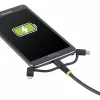 StarTech.com 1 m wytrzymały wielofunkcyjny kabel ładujący USB, USB na Lightning/Micro-USB/Type-C, certyfikat Apple MFi, osłona aramidowa, uniwersalny przewód ładujący 3 w 1 do iPhone/iPad/Android