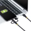 StarTech.com 1 m wytrzymały wielofunkcyjny kabel ładujący USB, USB na Lightning/Micro-USB/Type-C, certyfikat Apple MFi, osłona aramidowa, uniwersalny przewód ładujący 3 w 1 do iPhone/iPad/Android