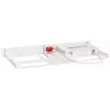 Zestaw montażowy Rackmount.IT FortiSwitch 108F 1U biały