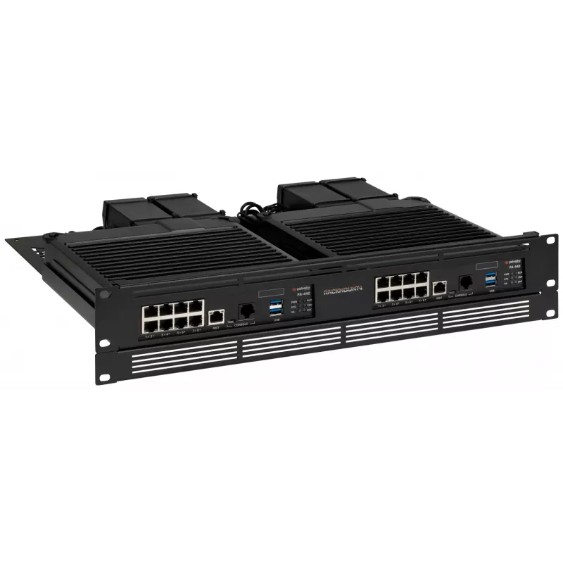 Uchwyt montażowy Rackmount.IT RM-PA-T10 1.3U Czarny 483mm
