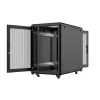 Szafa rack Lanview RSL16U61BL 16U czarna 600 kg IP20
