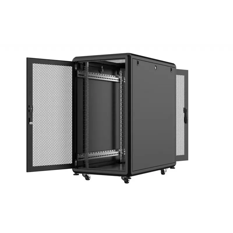 Szafa rack Lanview RSL20U61BL 20U Czarna 600 kg IP20