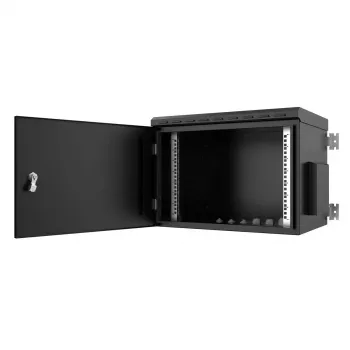 Szafa rack Lanview RWMIP55W07U45B 7U czarna IP55 26 kg