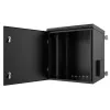 Szafa rack Lanview RWMIP55W12U60B 12U Czarna IP55