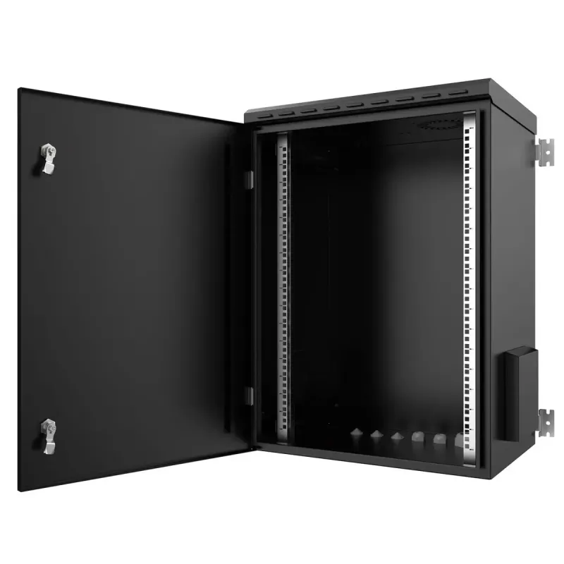 Szafa Rack Lanview RWMIP55W16U45B 16U Czarna IP55 38kg
