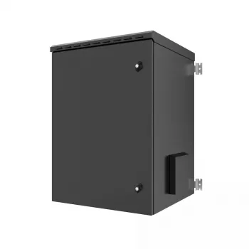 Szafka rack Lanview RWMIP55W16U60B 16U IP55 czarna 46 kg
