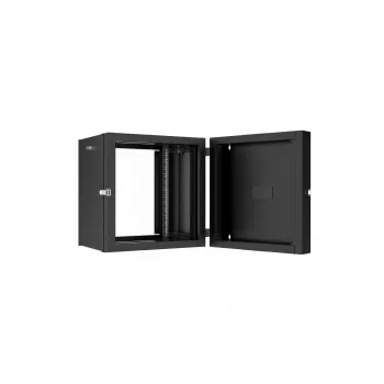 Lanview RWP12U45BL-D szafa rack 12U Szafa naścienna Czarna
