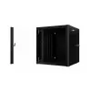 Lanview RWP12U45BL-D szafa rack 12U Szafa naścienna Czarna
