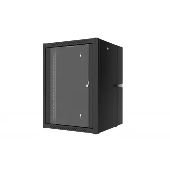 Lanview RWP16U45BL-D szafa rack 16U Szafa rack naścienna Czarny