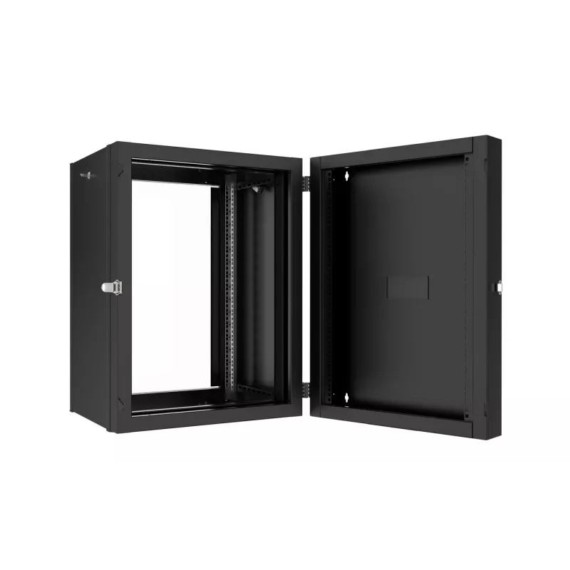 Lanview RWP16U45BL-D szafa rack 16U Szafa rack naścienna Czarny
