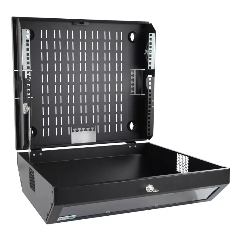 Szafa rack LOGON RWSLMBL 48,3 cm 19 cali Czarna