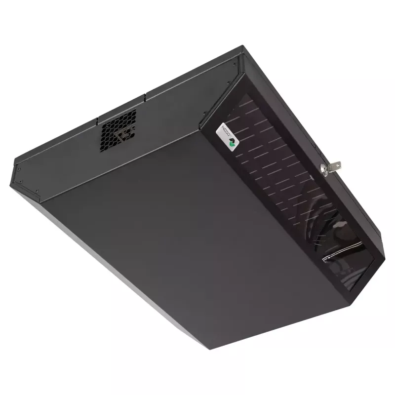 Szafa rack LOGON RWSLMBL 48,3 cm 19 cali Czarna