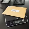 DYMO M2 Cyfrowa waga pocztowa | 2 kg waga z USB do listów i paczek | Kompaktowy rozmiar 18,5 cm dł. x 16,1 cm szer. x 4,4 cm wys.