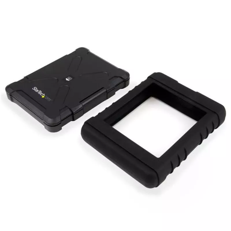 StarTech.com Wytrzymała obudowa na dysk twardy - USB 3.0 do 2,5 cala SATA 6 Gb/s HDD lub SSD - UASP