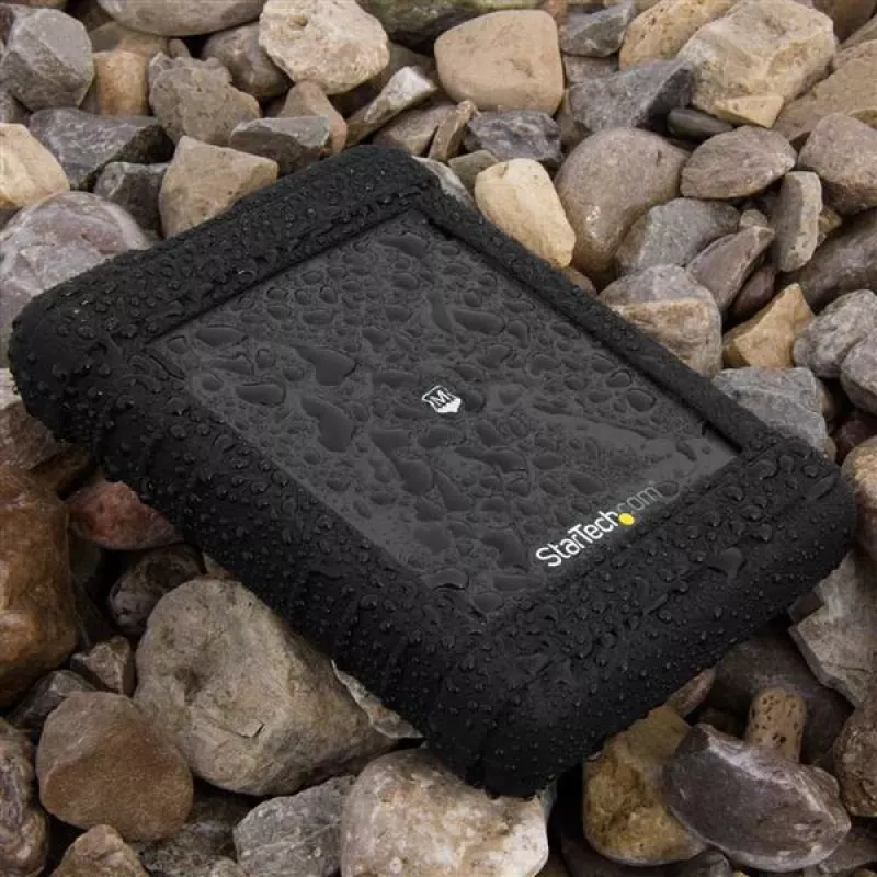 StarTech.com Wytrzymała obudowa na dysk twardy - USB 3.0 do 2,5 cala SATA 6 Gb/s HDD lub SSD - UASP