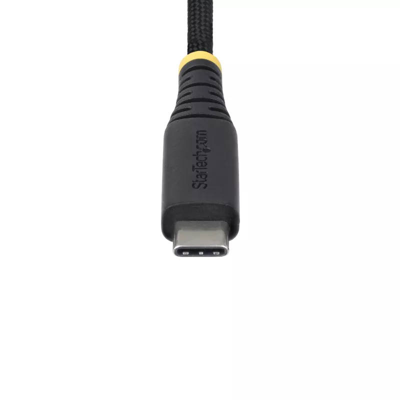 StarTech.com 3ft (1m) Kabel ładujący USB-C, Wytrzymały i Ultrasprężysty, 240W (5A) PD EPR, Kabel ładujący do laptopa USB 2.0, Certyfikat USB-IF, Wytrzymały przewód ładujący USB-C