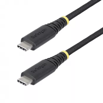 StarTech.com 6ft (2m) kabel ładujący USB-C, wytrzymały i ultra-elastyczny, 240W (5A) PD EPR, kabel do ładowania laptopa USB 2.0, certyfikat USB-IF, wytrzymały przewód ładujący USB-C