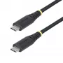 StarTech.com 6ft (2m) kabel ładujący USB-C, wytrzymały i ultra-elastyczny, 240W (5A) PD EPR, kabel do ładowania laptopa USB 2.0, certyfikat USB-IF, wytrzymały przewód ładujący USB-C