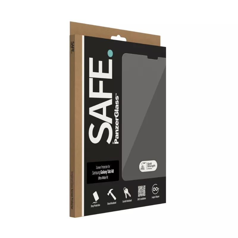 Szkło ochronne PanzerGlass SAFE. do Samsung Galaxy Tab A8 Ultra-Wide Fit