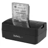 StarTech.com Stacja dokująca do dysków twardych SATA z pojedynczą wnęką USB 3.1 / eSATA, stacja dokująca USB 3.1 (10 Gb/s), zewnętrzna stacja dokująca do dysków SATA III HDD/SSD 2,5/3,5 inch, wnęka na dysk twardy ładowana od góry