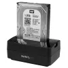 StarTech.com Stacja dokująca do dysków twardych SATA z pojedynczą wnęką USB 3.1 / eSATA, stacja dokująca USB 3.1 (10 Gb/s), zewnętrzna stacja dokująca do dysków SATA III HDD/SSD 2,5/3,5 inch, wnęka na dysk twardy ładowana od góry