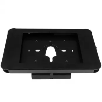 StarTech.com Bezpieczny stojak na tablet - mocowanie do biurka lub ściany, czarny, 24,6 cm (9,7 cala), iPad 9,7 cala, stal, 1,3 cm, klucz