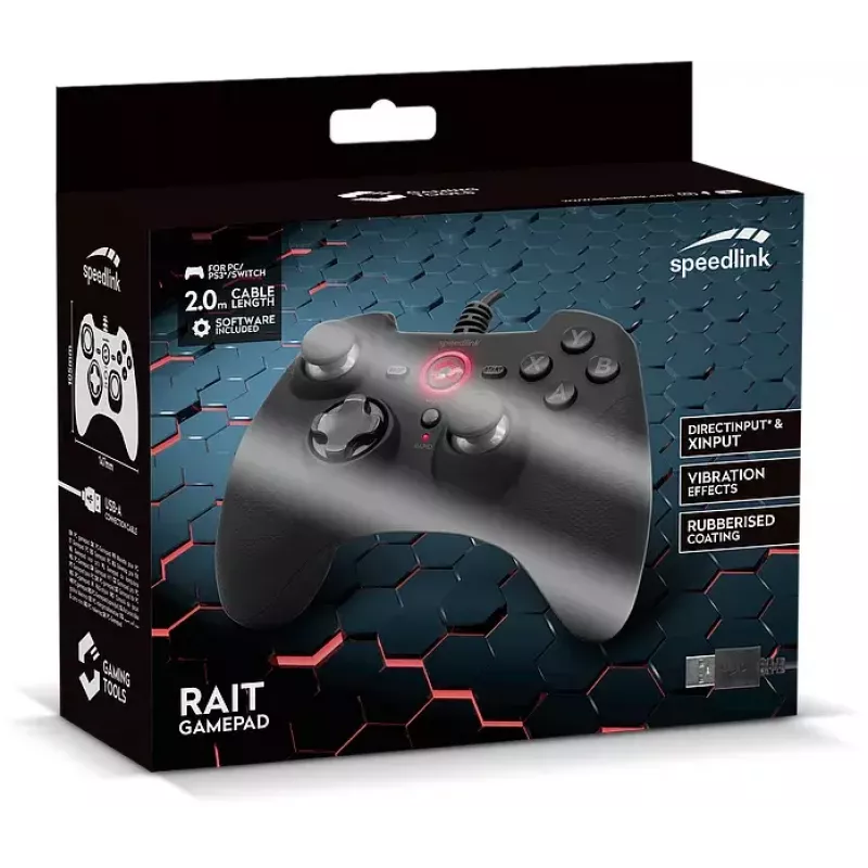 Gamepad SPEEDLINK RAIT Czarny
