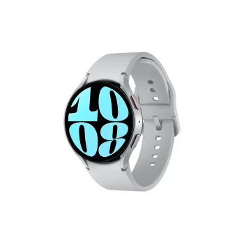 Samsung Galaxy Watch6 SM-R940NZSADBT smartwatch / zegarek sportowy 3,81 cm (1,5 cala) OLED 44 mm Cyfrowy 480 x 480 pikseli Ekran dotykowy Srebrny Wi-Fi GPS (satelita)