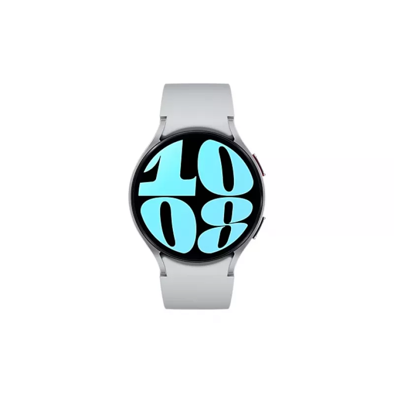 Samsung Galaxy Watch6 SM-R940NZSADBT smartwatch / zegarek sportowy 3,81 cm (1,5 cala) OLED 44 mm Cyfrowy 480 x 480 pikseli Ekran dotykowy Srebrny Wi-Fi GPS (satelita)