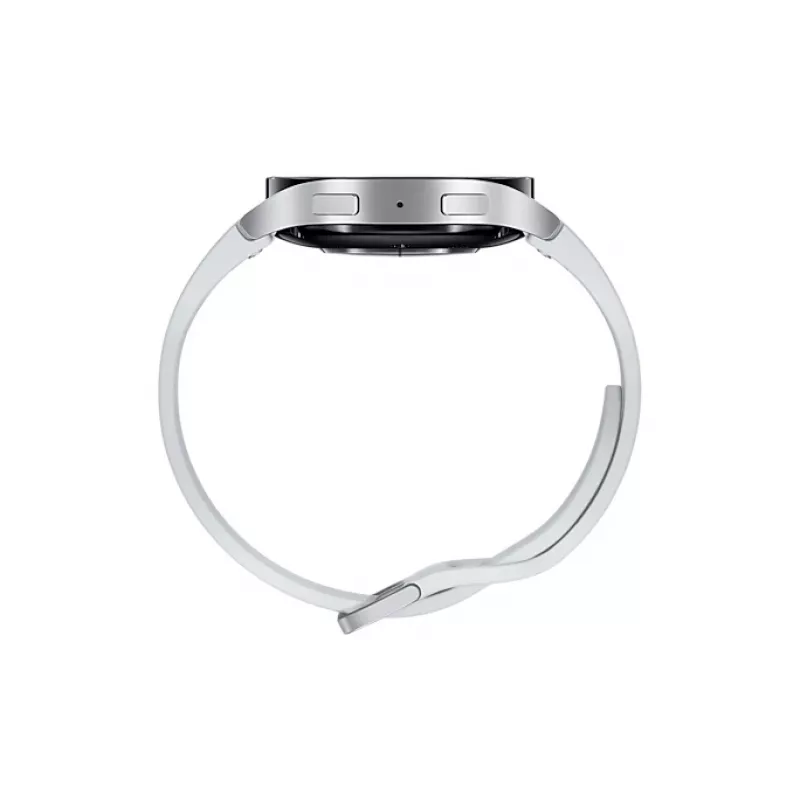 Samsung Galaxy Watch6 SM-R940NZSADBT smartwatch / zegarek sportowy 3,81 cm (1,5 cala) OLED 44 mm Cyfrowy 480 x 480 pikseli Ekran dotykowy Srebrny Wi-Fi GPS (satelita)