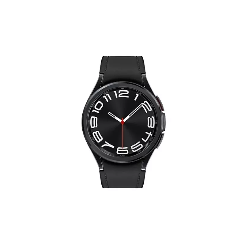 Samsung Galaxy Watch6 Classic SM-R950NZKADBT smartwatch / zegarek sportowy 3,3 cm (1,3 cala) OLED 43 mm Cyfrowy 432 x 432 pikseli Ekran dotykowy Czarny Wi-Fi GPS (satelita)