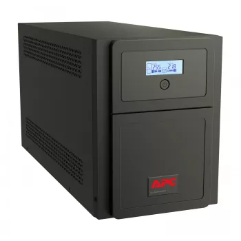 APC Easy UPS 1 Ph Line Interactive, 2000VA, Tower, 230V, 6 gniazd IEC C13, AVR, Styk bezpotencjałowy, LCD, bez obsługi karty sieciowej