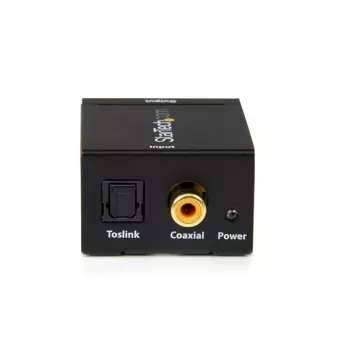 StarTech.com SPDIF Cyfrowy koncentryczny lub Toslink optyczny na stereofoniczny konwerter audio RCA