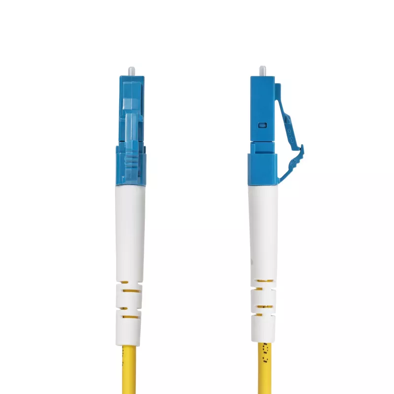 StarTech.com 5m (16,4 stopy) LC na LC (UPC) OS2 jednomodowy simplex kabel światłowodowy, 9/125µm, 40G/100G, niewrażliwy na zginanie, niskie tłumienie wtrąceniowe - LSZH patchcord światłowodowy