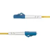 StarTech.com 5m (16,4 stopy) LC na LC (UPC) OS2 jednomodowy simplex kabel światłowodowy, 9/125µm, 40G/100G, niewrażliwy na zginanie, niskie tłumienie wtrąceniowe - LSZH patchcord światłowodowy