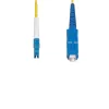 StarTech.com 1m przewód światłowodowy jednomodowy simplex LC do SC (UPC) OS2, 9/125µm, 40G/100G, niewrażliwy na zginanie, niska tłumienność wtrąceniowa - LSZH kabel połączeniowy
