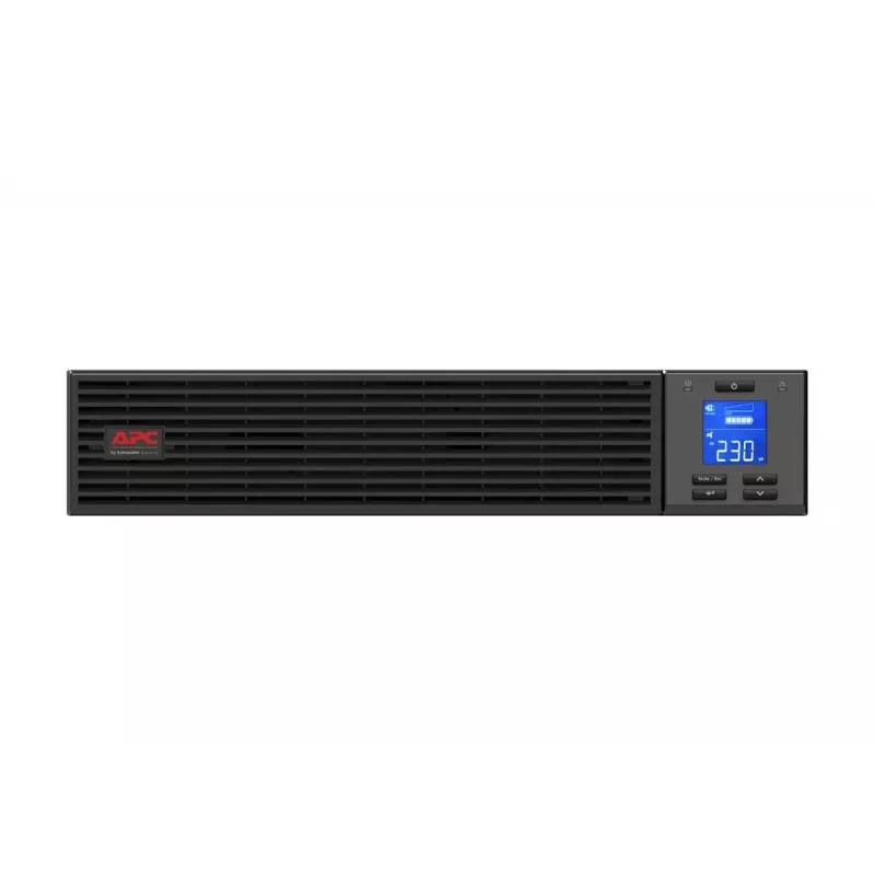 APC Easy UPS On-Line, 1000VA/800W, Rackmount 2U, 230V, 3x IEC C13 outlets, Intelligent Card Slot, LCD, bez zestawu szyn