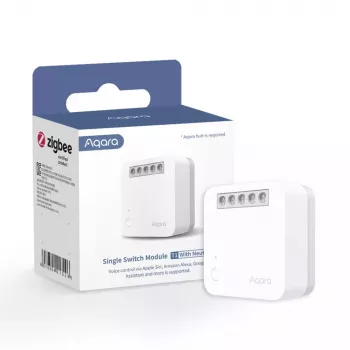 AQARA Smart Home Moduł Pojedynczego Przełącznika T1, Z Przewodem Neutralnym (SSM-U01)