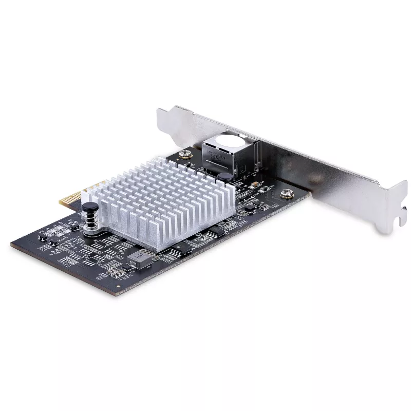 StarTech.com 1-Port 10Gbps PCIe adapter sieciowy Card, karta sieciowa do PC/serwera, sześciobiegowa karta sieciowa PCIe z obsługą ramek Jumbo, karta interfejsu NIC/LAN, 10GBASE-T i NBASE-T