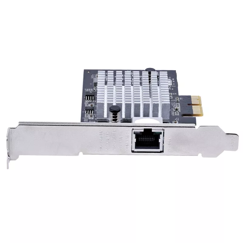 StarTech.com 1-Port 10Gbps PCIe adapter sieciowy Card, karta sieciowa do PC/serwera, sześciobiegowa karta sieciowa PCIe z obsługą ramek Jumbo, karta interfejsu NIC/LAN, 10GBASE-T i NBASE-T