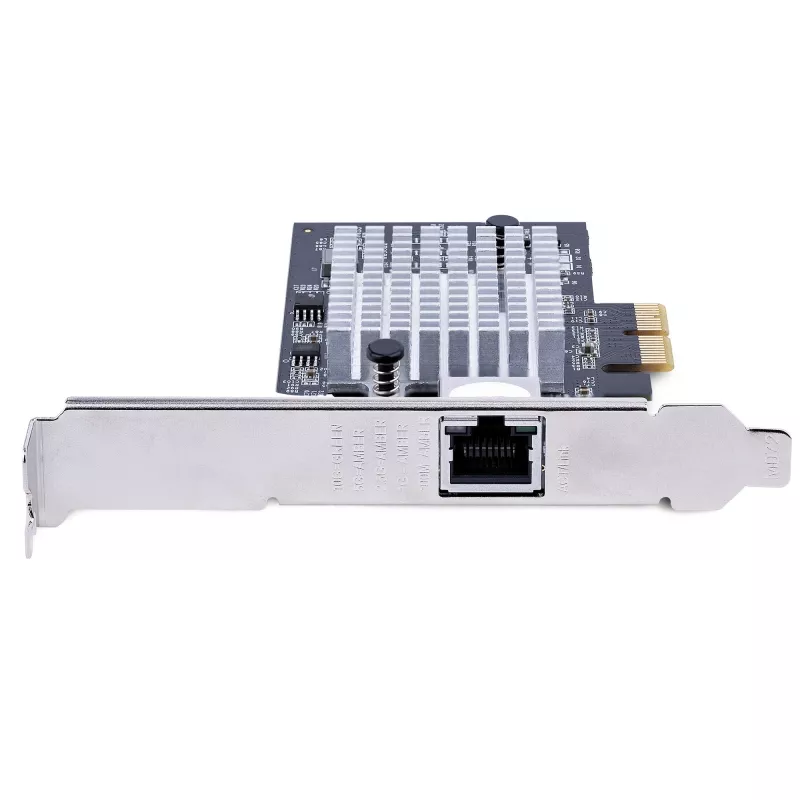 StarTech.com 1-Port 10Gbps PCIe adapter sieciowy Card, karta sieciowa do PC/serwera, sześciobiegowa karta sieciowa PCIe z obsługą ramek Jumbo, karta interfejsu NIC/LAN, 10GBASE-T i NBASE-T