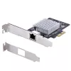 StarTech.com 1-Port 10Gbps PCIe adapter sieciowy Card, karta sieciowa do PC/serwera, sześciobiegowa karta sieciowa PCIe z obsługą ramek Jumbo, karta interfejsu NIC/LAN, 10GBASE-T i NBASE-T