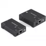 StarTech.com przedłużacz HDMI przez CAT5e HDBaseT - 4K - TAA, 4096 x 2160 pikseli, nadajnik i odbiornik AV, 100 m, czarny