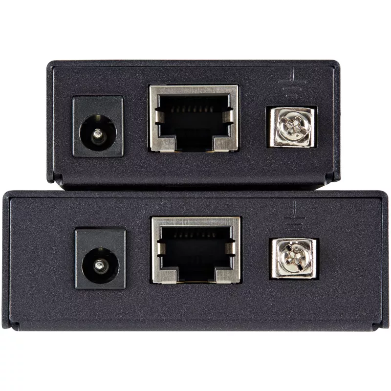 StarTech.com przedłużacz HDMI przez CAT5e HDBaseT - 4K - TAA, 4096 x 2160 pikseli, nadajnik i odbiornik AV, 100 m, czarny