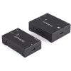 StarTech.com przedłużacz HDMI przez CAT5e HDBaseT - 4K - TAA, 4096 x 2160 pikseli, nadajnik i odbiornik AV, 100 m, czarny