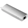 StarTech.com 3-Port Portable USB 3.0 Hub plus Gigabit Ethernet - Built-In kabel~3-Port Portable USB 3.0 Hub plus Gigabit Ethernet - 5Gbps - Built-In kabel