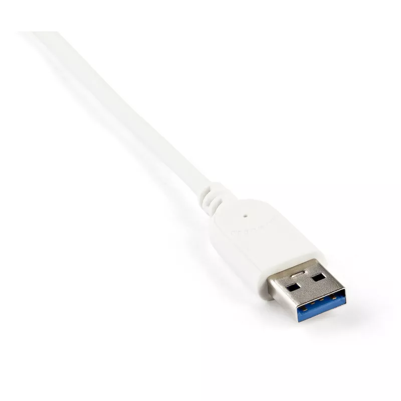 StarTech.com 3-Port Portable USB 3.0 Hub plus Gigabit Ethernet - Built-In kabel~3-Port Portable USB 3.0 Hub plus Gigabit Ethernet - 5Gbps - Built-In kabel