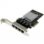 StarTech.com 4-Portowa Karta Sieciowa Gigabit Ethernet - PCI Express, Intel I350 NIC